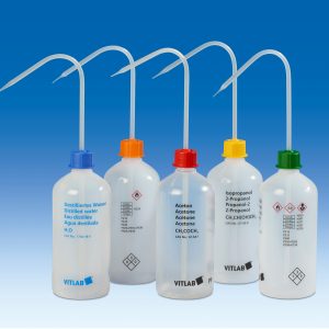 Bình tia nhựa PE-LD 500ml, chứa Xylene (rỗng)