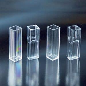 Cuvette PMMA MACRO 2-4ml, 100 cái/hộp, 10x10x45mm